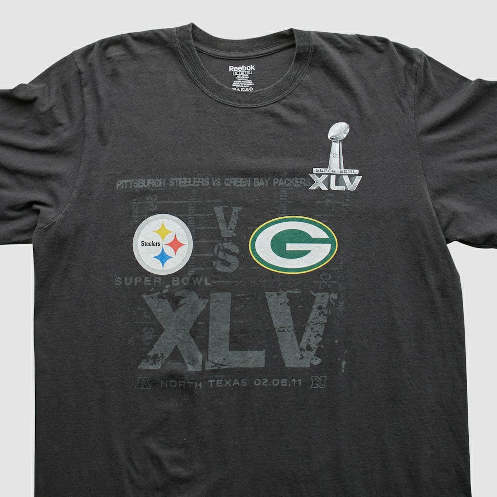 Pittsburgh Steelers Fanatics Superbowl XLV Reebok 2011 Long Sleeve T-shirt