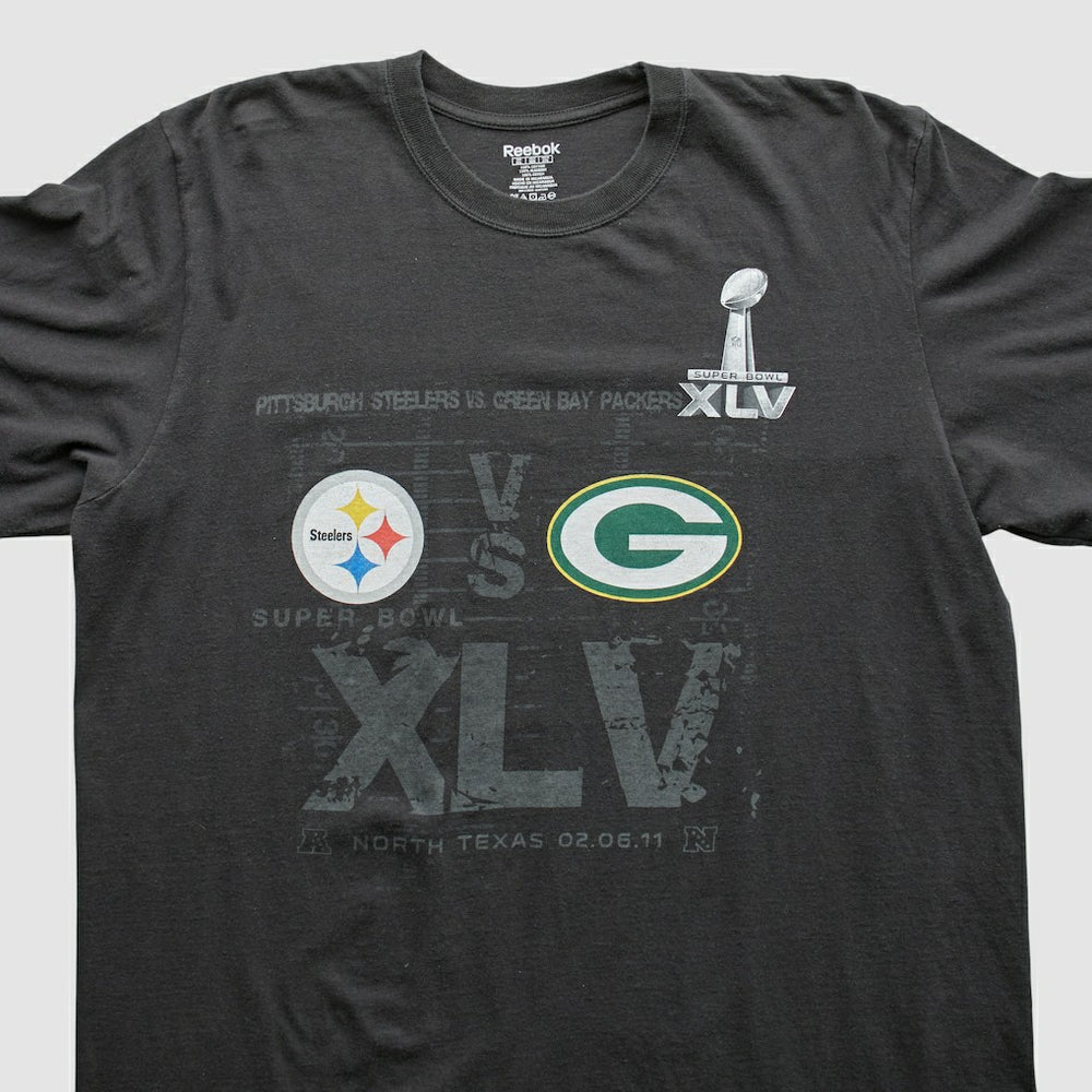 Pittsburgh Steelers Fanatics Superbowl XLV Reebok 2011 Long Sleeve T-shirt