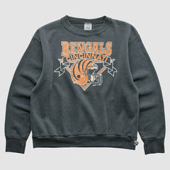 Cincinnati Bengals Fanatics Logo 7 80s Pullover Sweatshirt