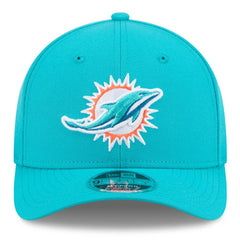 Miami Dolphins New Era Spain Side Patch 9FORTY M-Crown Adjustable Hat
