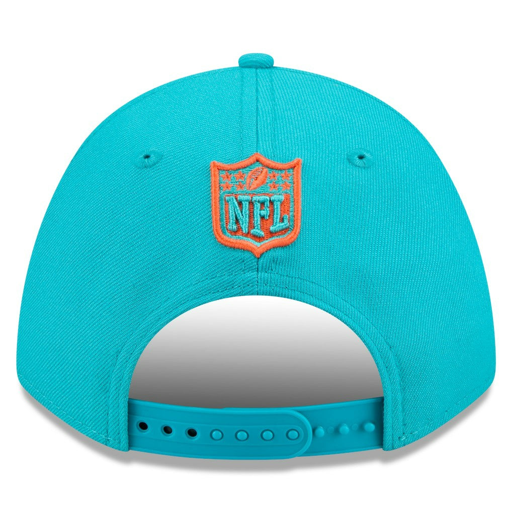 Miami Dolphins New Era Spain Side Patch 9FORTY M-Crown Adjustable Hat
