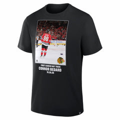 Connor Bedard Chicago Blackhawks Legacy Milestone T-Shirt For Sale