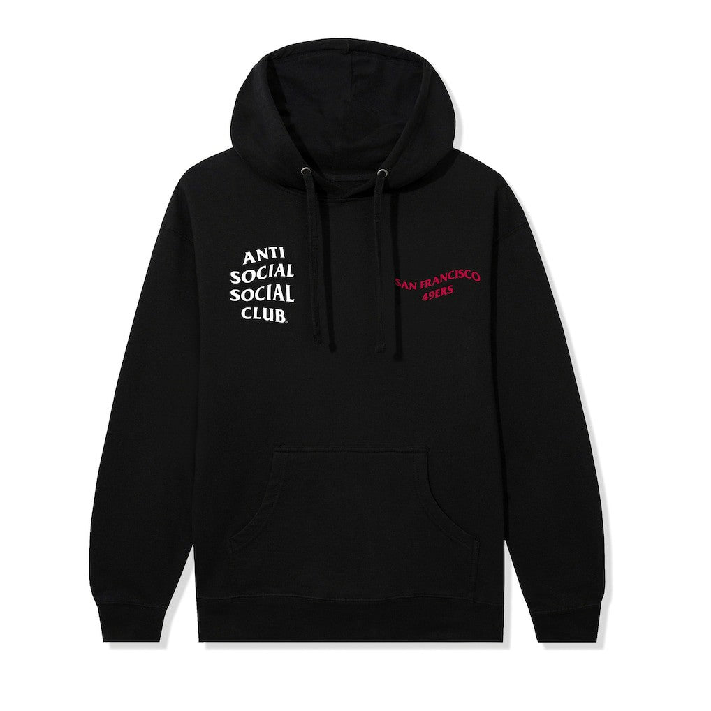 San Francisco 49ers  AntiSocialSocialClub x NFL Unisex Impact Hoodie