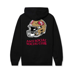 San Francisco 49ers  AntiSocialSocialClub x NFL Unisex Impact Hoodie