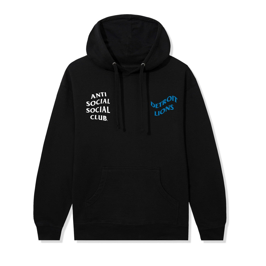 Detroit Lions  AntiSocialSocialClub x NFL Unisex Impact Hoodie
