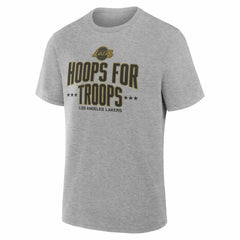 Los Angeles Lakers Hoops For Troops T-Shirt Discount