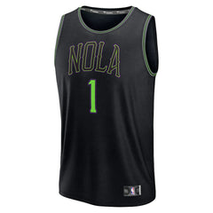 Zion Williamson New Orleans Pelicans 2025/26 City Edition Fast Break Jersey Discount