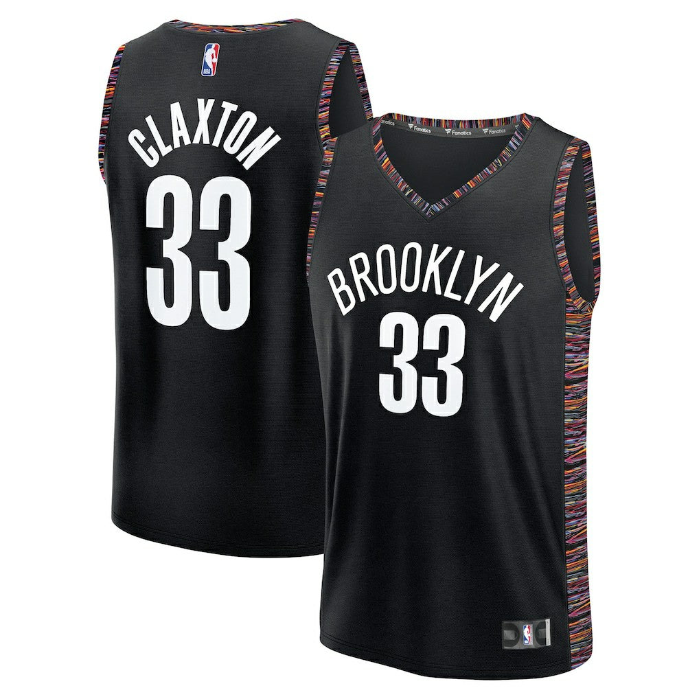 Nic Claxton Brooklyn Nets 2025/26 City Edition Fast Break Jersey On Sale