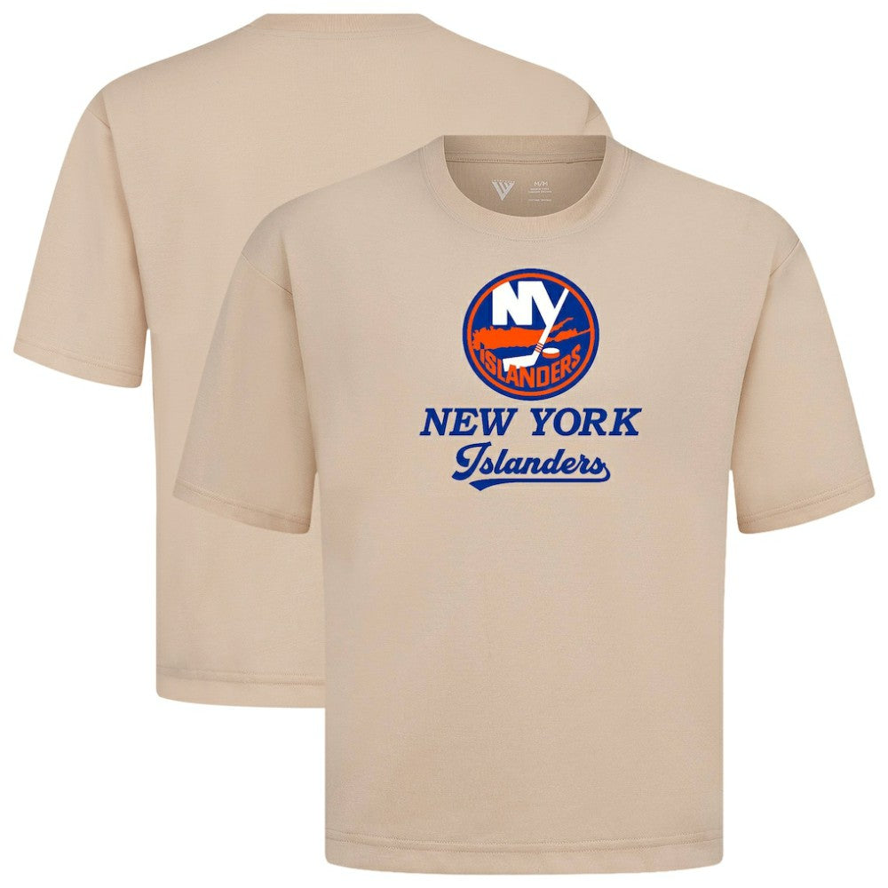 New York Islanders Levelwear Team Surge Luxe Signature Knit T-Shirt For Sale