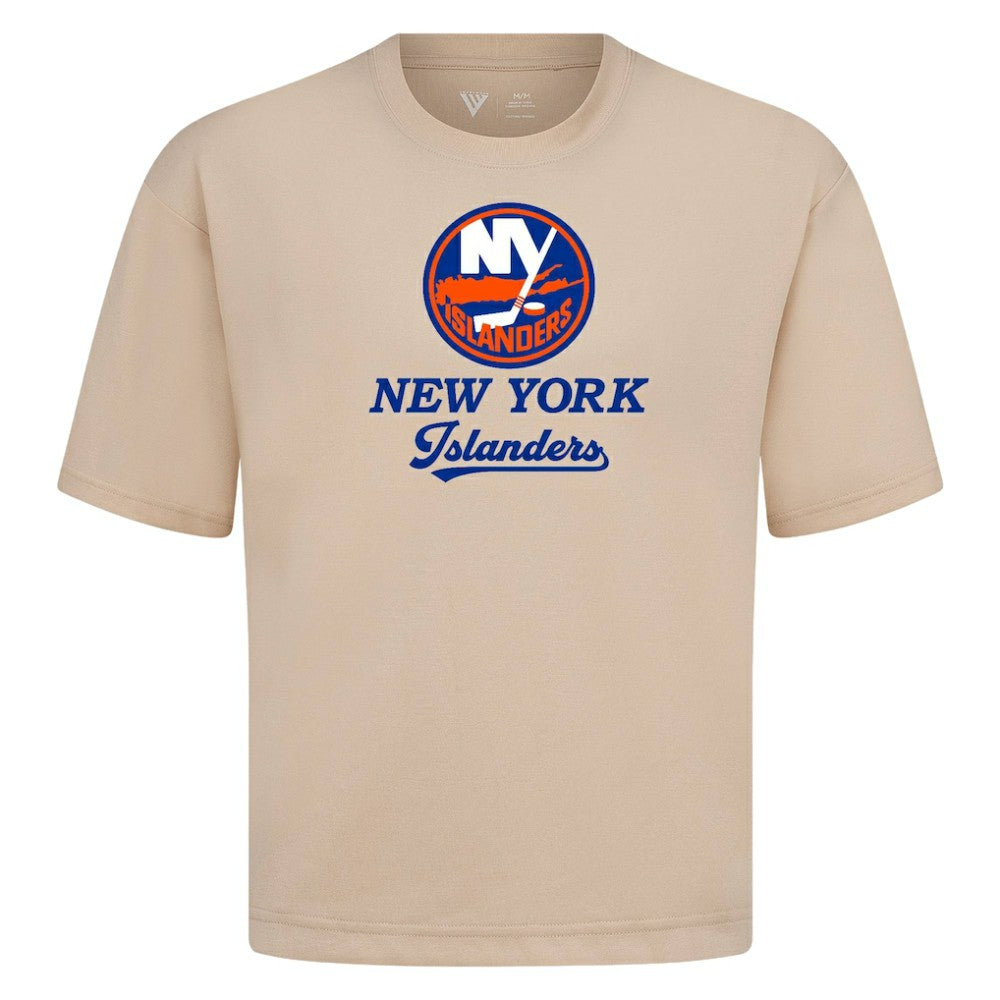 New York Islanders Levelwear Team Surge Luxe Signature Knit T-Shirt For Sale
