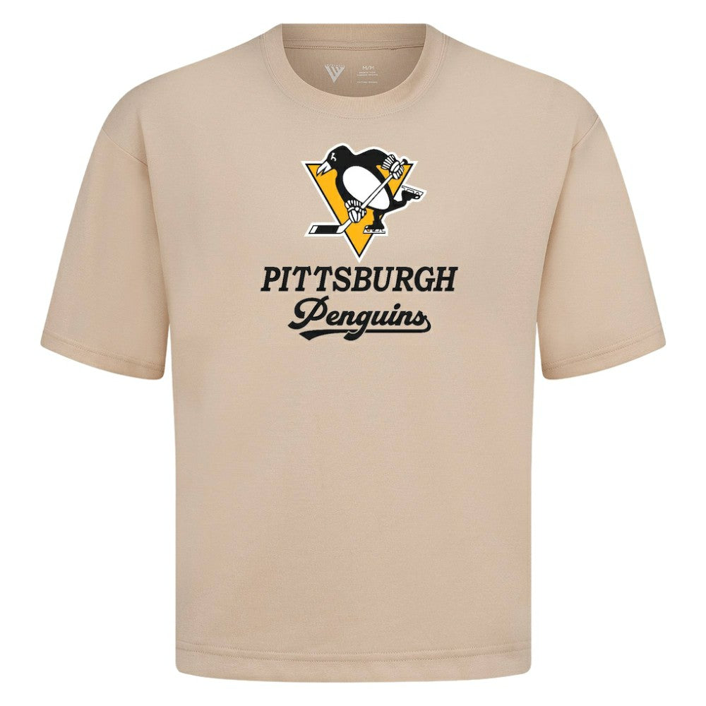Pittsburgh Penguins Levelwear Team Surge Luxe Signature Knit T-Shirt Discount
