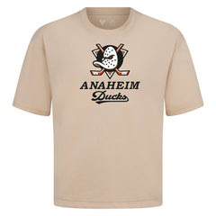 Anaheim Ducks Levelwear Team Surge Luxe Signature Knit T-Shirt For Sale