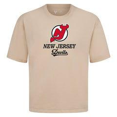 New Jersey Devils Levelwear Team Surge Luxe Signature Knit T-Shirt For Sale