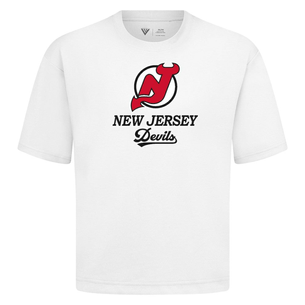 New Jersey Devils Levelwear Team Surge Luxe Signature Knit T-Shirt Sale