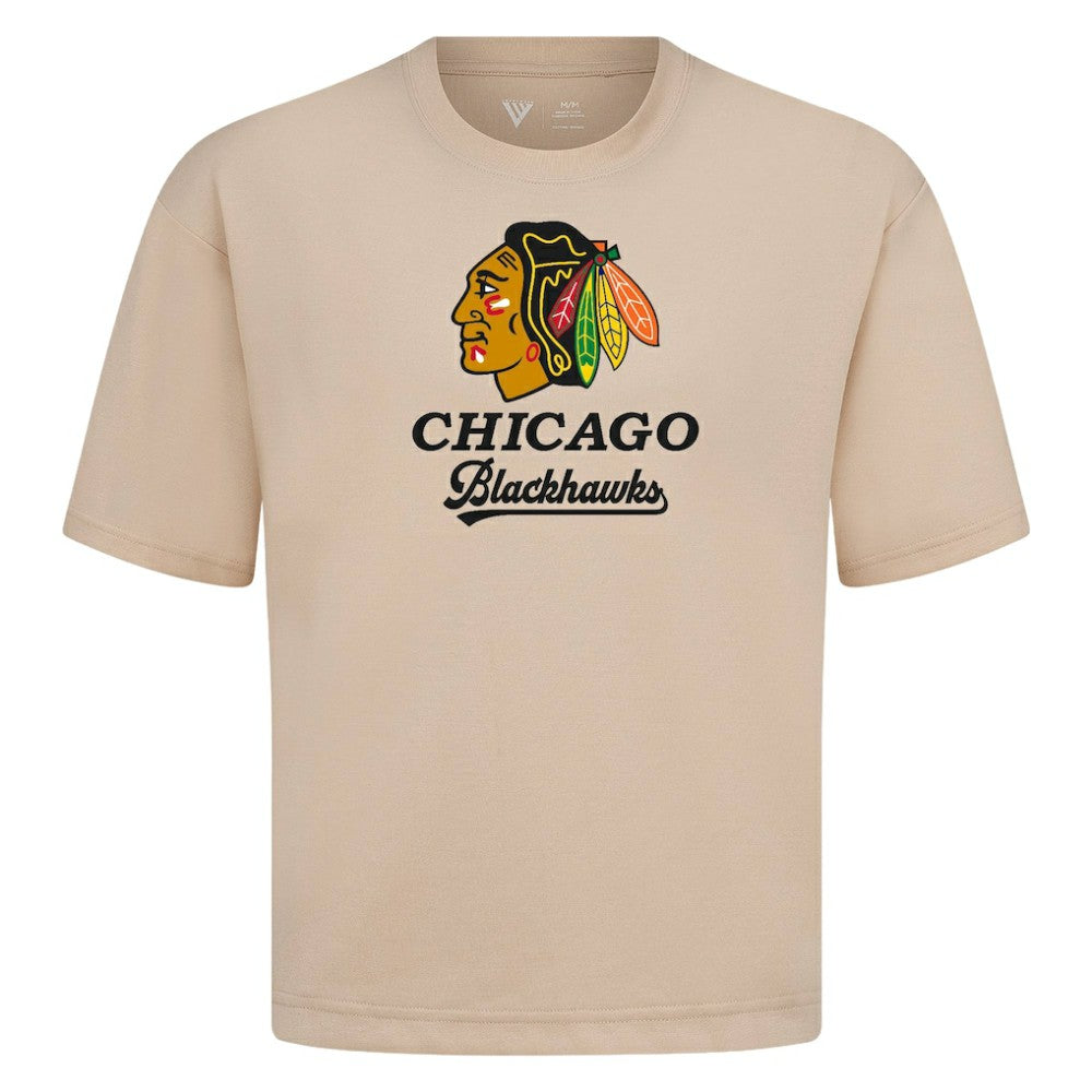 Chicago Blackhawks Levelwear Team Surge Luxe Signature Knit T-Shirt On Sale