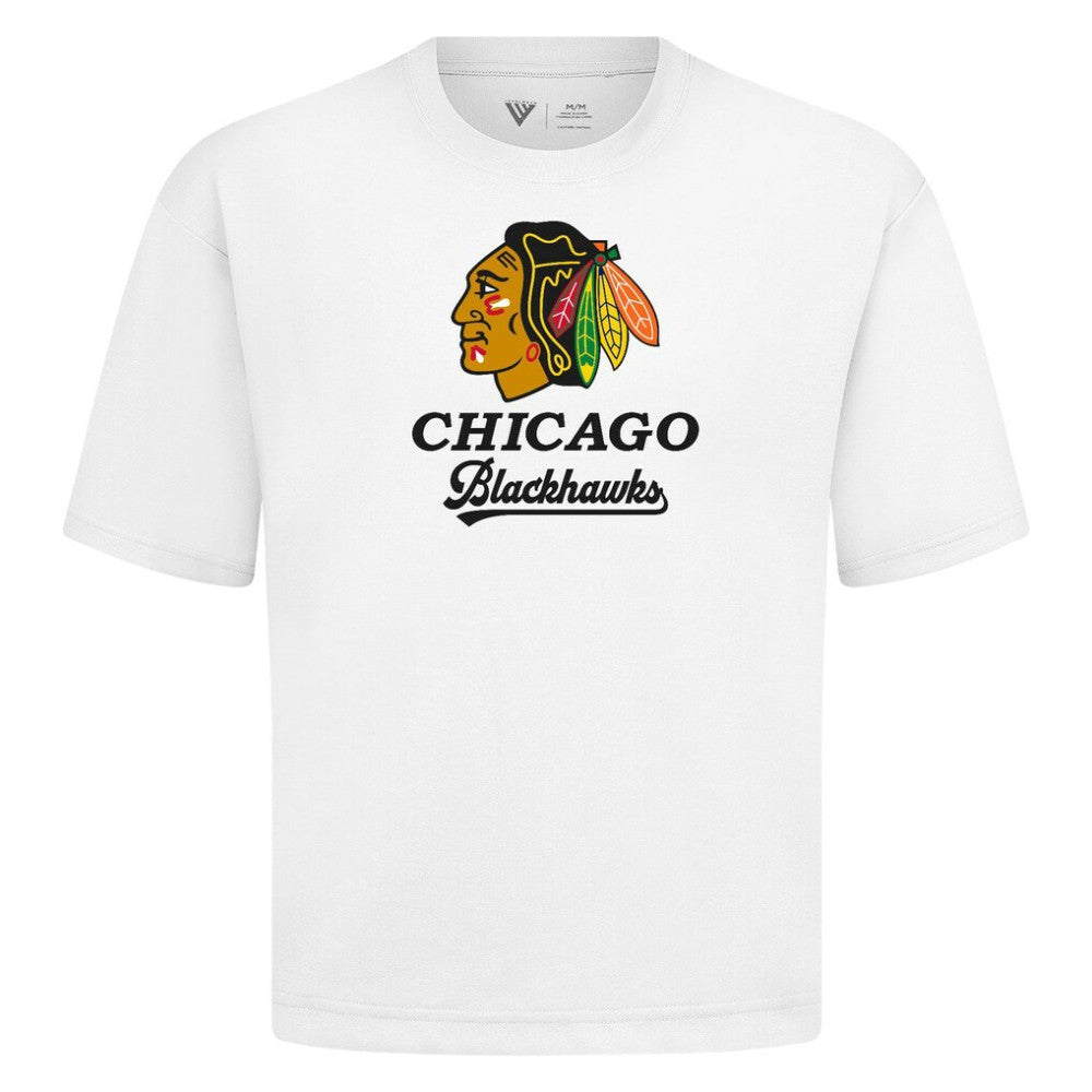 Chicago Blackhawks Levelwear Team Surge Luxe Signature Knit T-Shirt On Sale