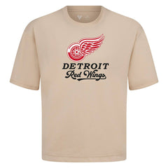 Detroit Red Wings Levelwear Team Surge Luxe Signature Knit T-Shirt For Sale