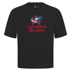 Columbus Blue Jackets Levelwear Team Surge Luxe Signature Knit T-Shirt Online