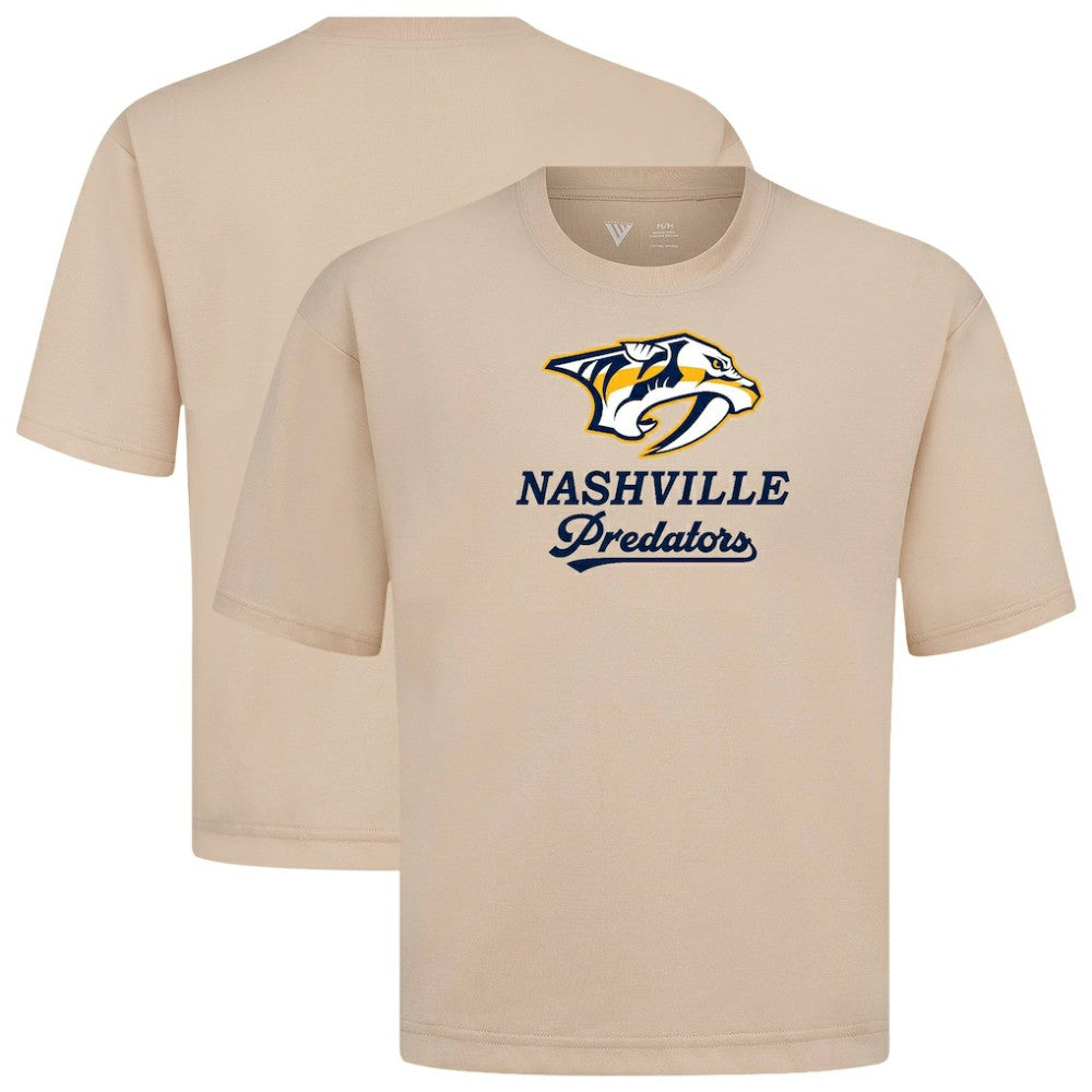 Nashville Predators Levelwear Team Surge Luxe Signature Knit T-Shirt For Sale