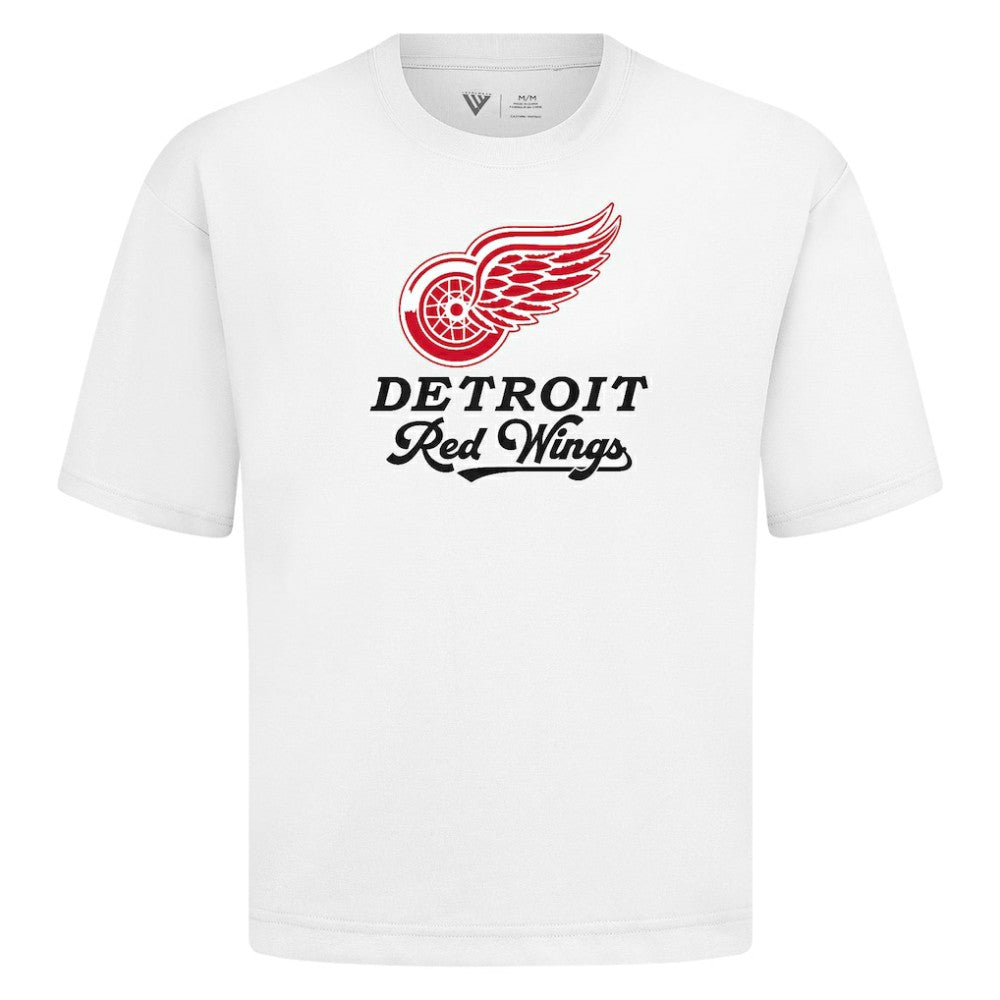 Detroit Red Wings Levelwear Team Surge Luxe Signature Knit T-Shirt On Sale