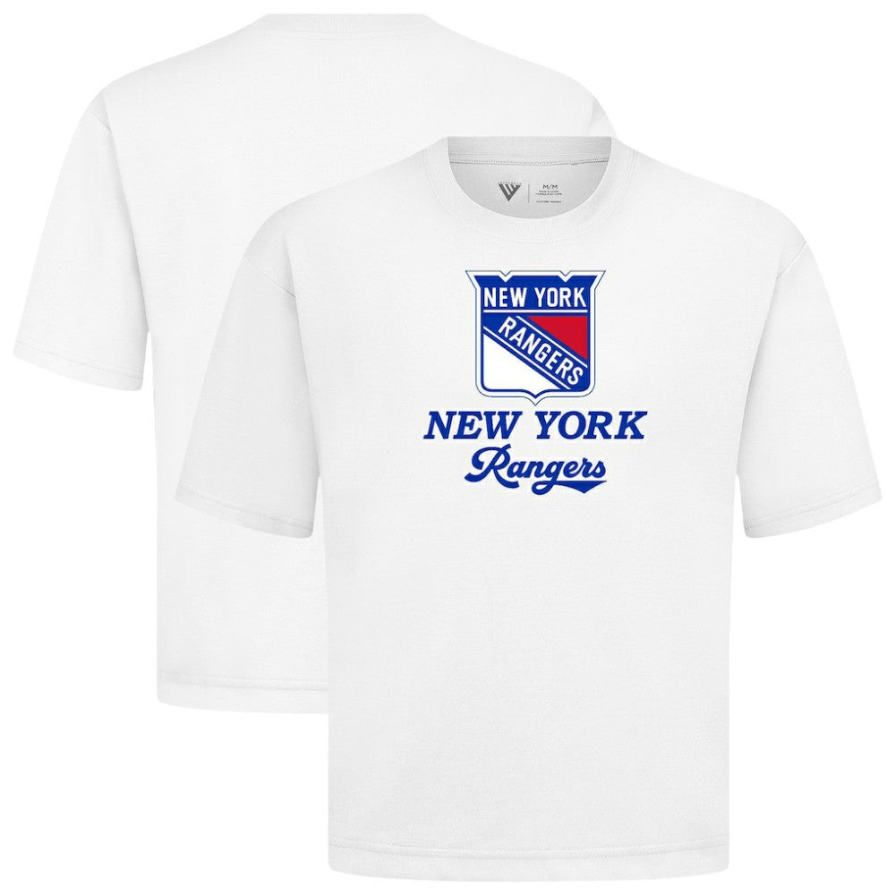 New York Rangers Levelwear Team Surge Luxe Signature Knit T-Shirt Outlet
