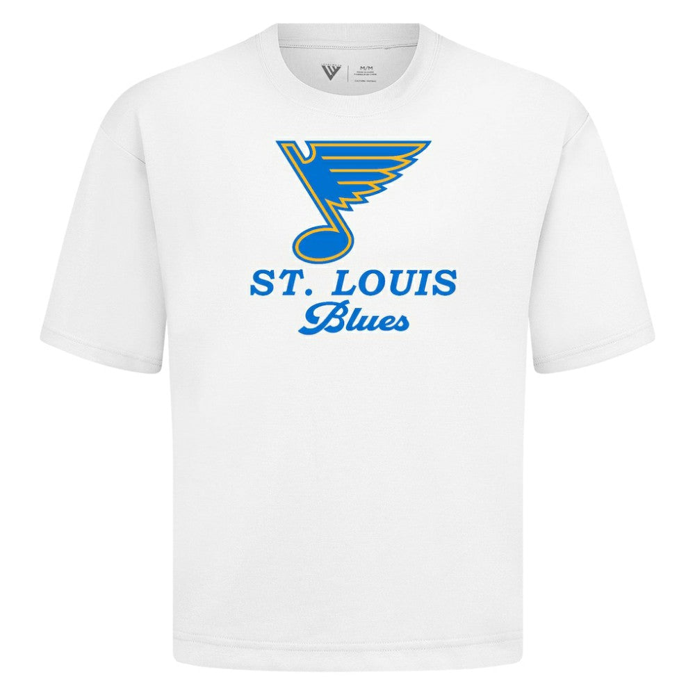 St. Louis Blues Levelwear Team Surge Luxe Signature Knit T-Shirt Online