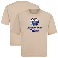 Edmonton Oilers Levelwear Team Surge Luxe Signature Knit T-Shirt Outlet