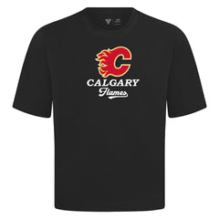 Calgary Flames Levelwear Team Surge Luxe Signature Knit T-Shirt Online