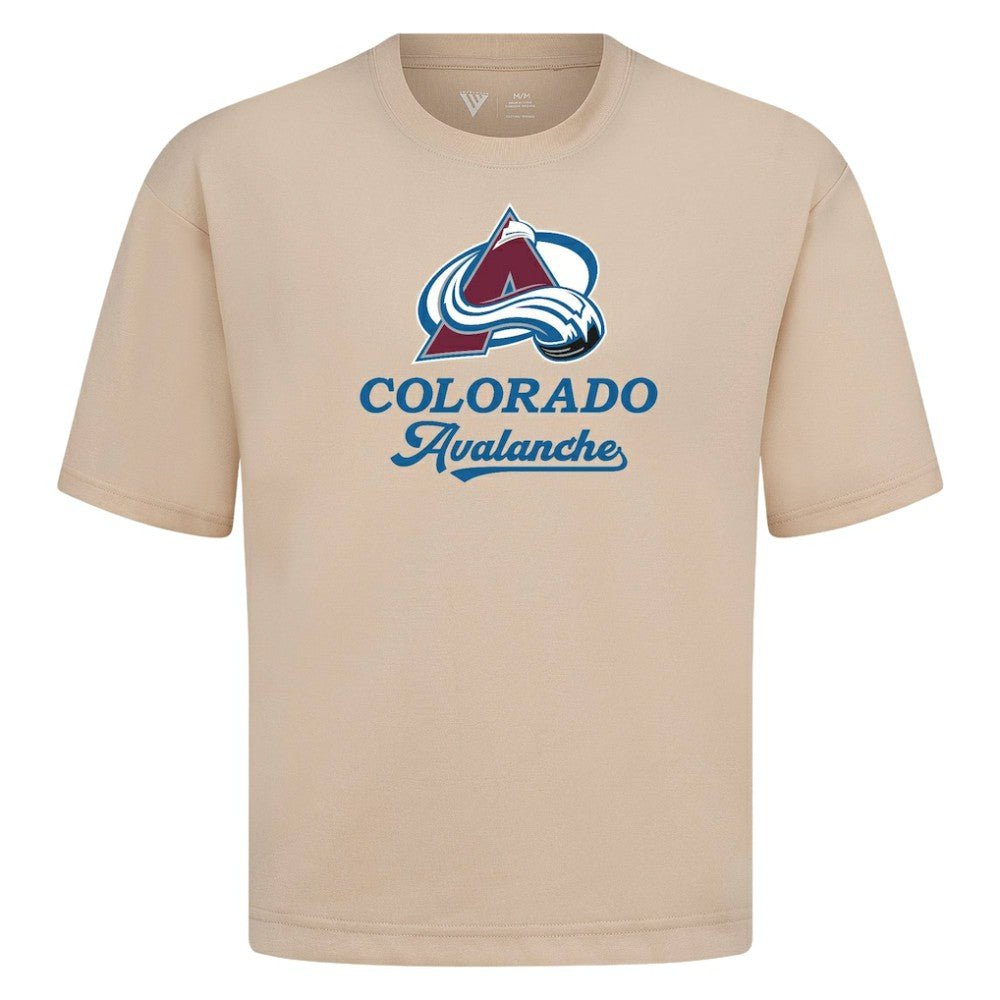 Colorado Avalanche Levelwear Team Surge Luxe Signature Knit T-Shirt On Sale