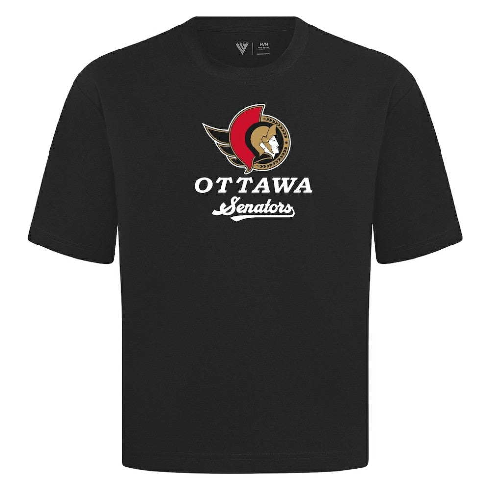 Ottawa Senators Levelwear Team Surge Luxe Signature Knit T-Shirt For Sale