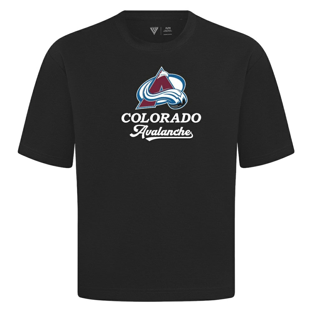 Colorado Avalanche Levelwear Team Surge Luxe Signature Knit T-Shirt For Sale