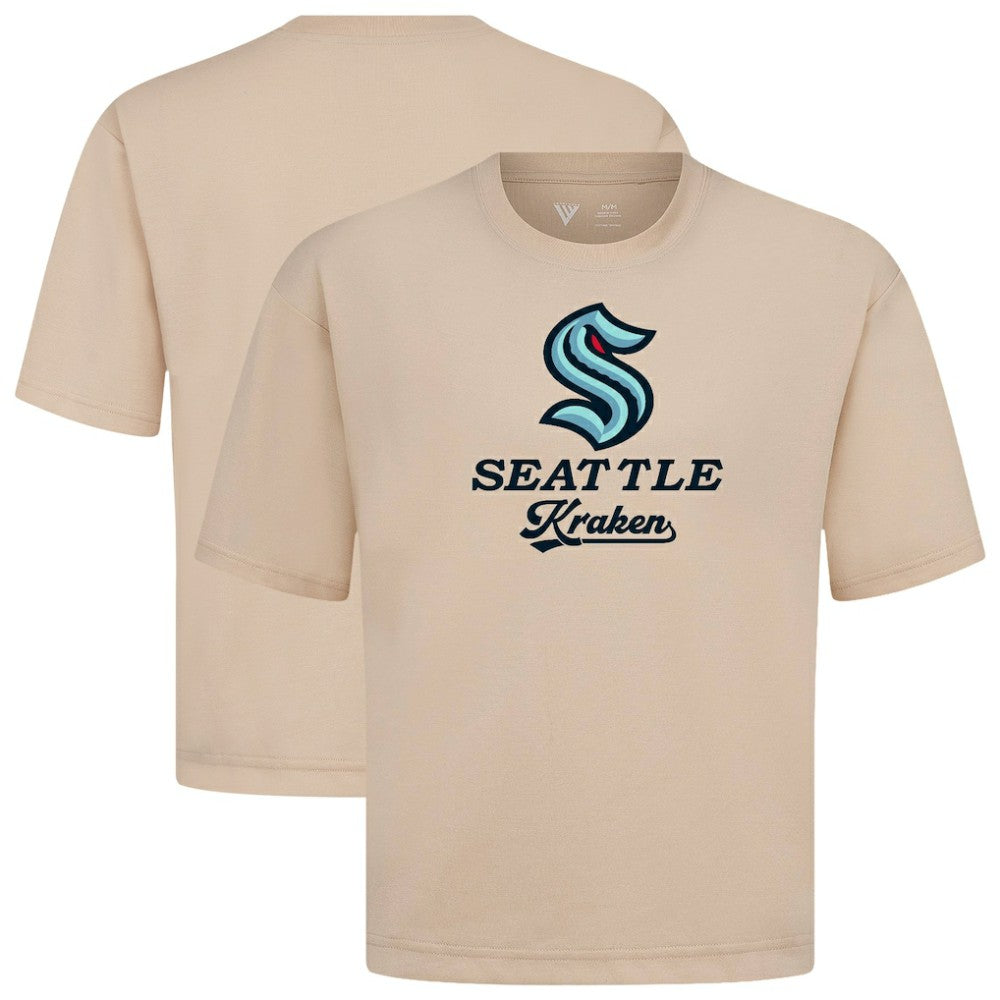 Seattle Kraken Levelwear Team Surge Luxe Signature Knit T-Shirt On Sale
