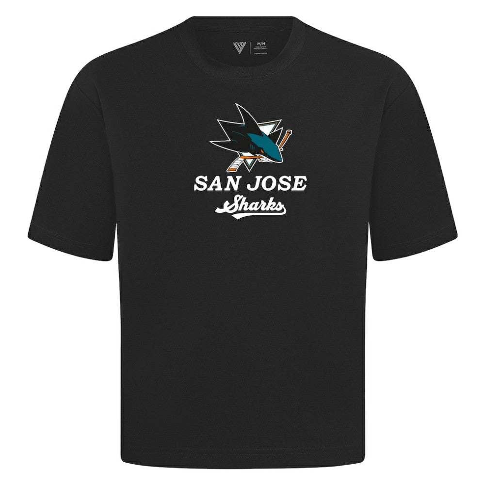 San Jose Sharks Levelwear Team Surge Luxe Signature Knit T-Shirt Discount