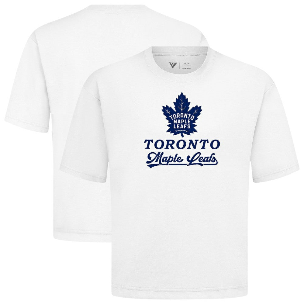 Toronto Maple Leafs Levelwear Team Surge Luxe Signature Knit T-Shirt For Sale