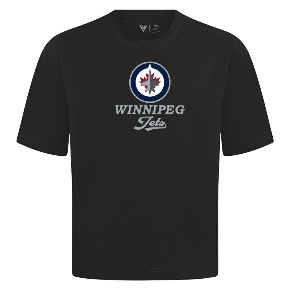 Winnipeg Jets Levelwear Team Surge Luxe Signature Knit T-Shirt On Sale