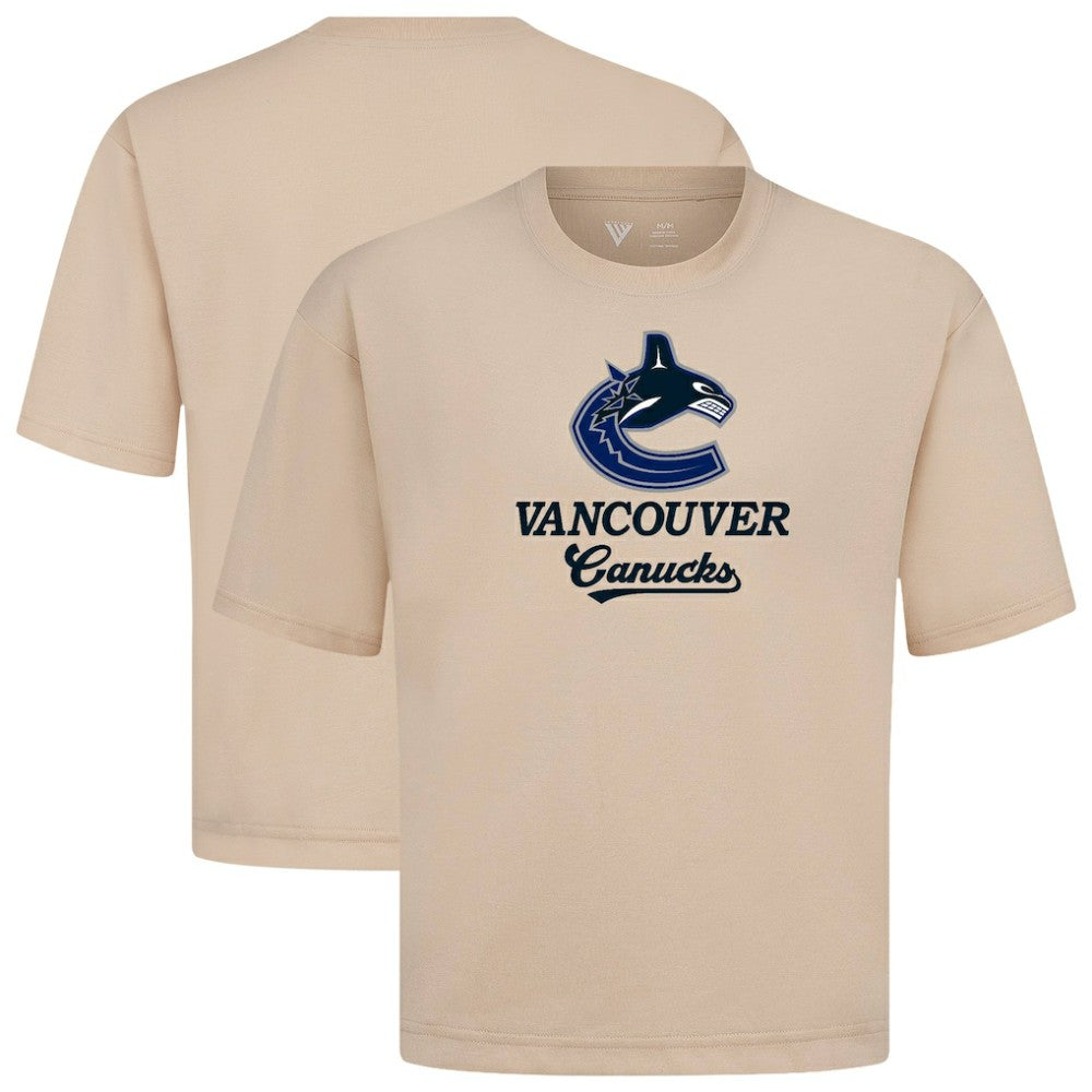 Vancouver Canucks Levelwear Team Surge Luxe Signature Knit T-Shirt On Sale