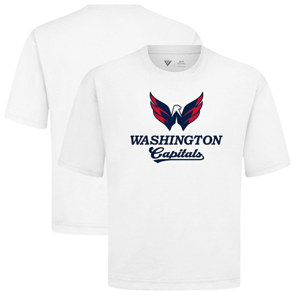 Washington Capitals Levelwear Team Surge Luxe Signature Knit T-Shirt On Sale