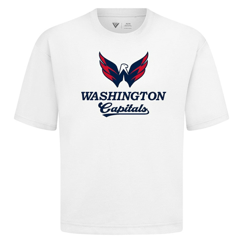 Washington Capitals Levelwear Team Surge Luxe Signature Knit T-Shirt On Sale