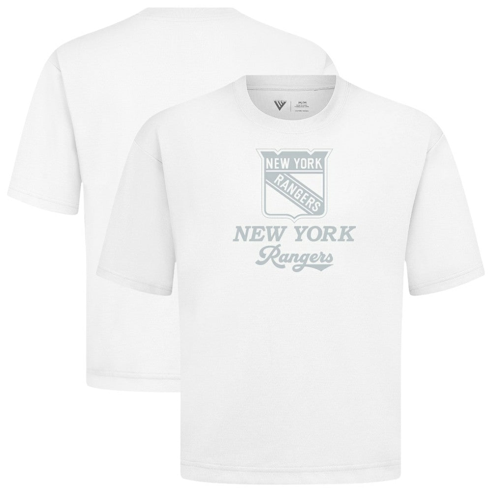 New York Rangers Levelwear Shadow Surge Luxe Signature Knit T-Shirt Sale