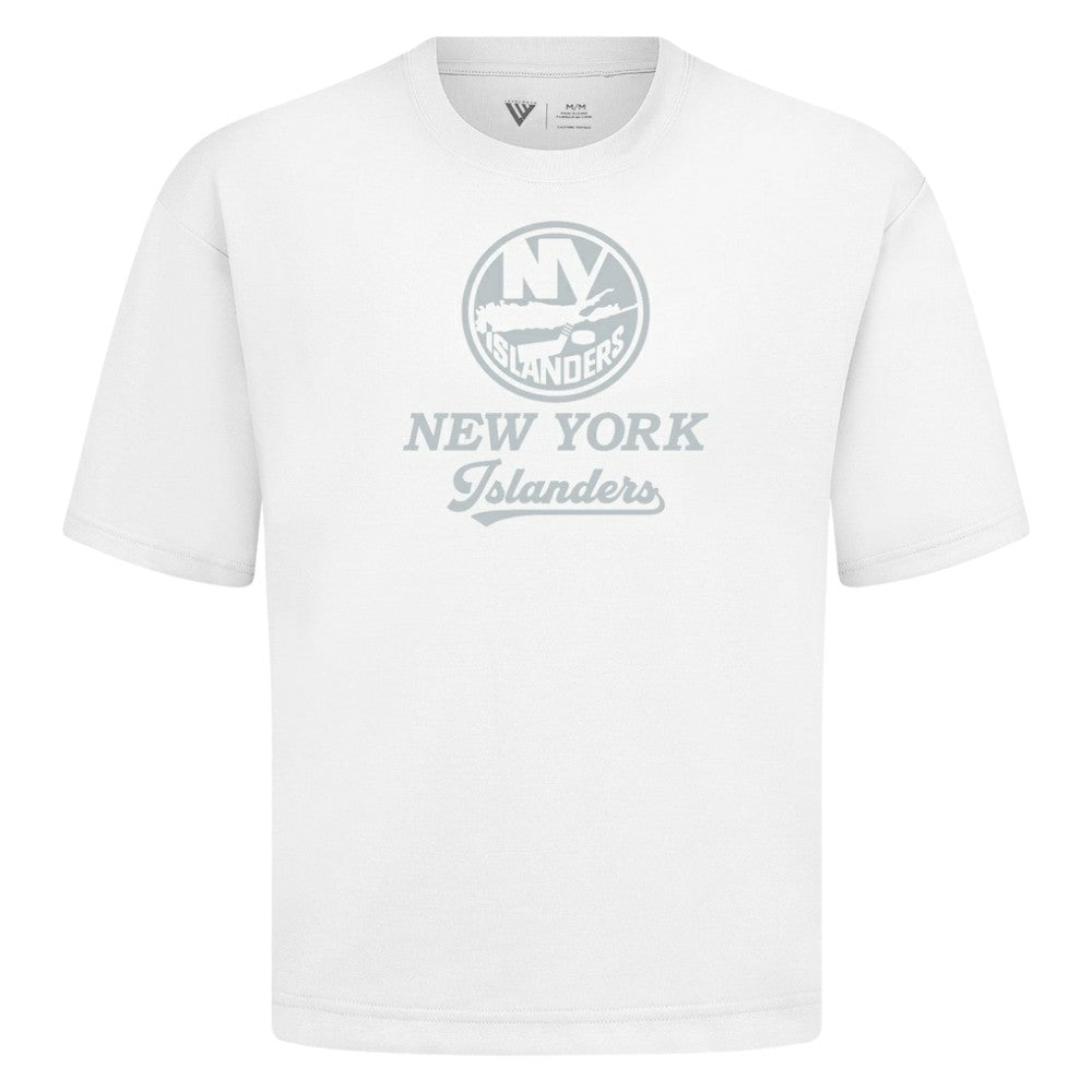 New York Islanders Levelwear Shadow Surge Luxe Signature Knit T-Shirt On Sale