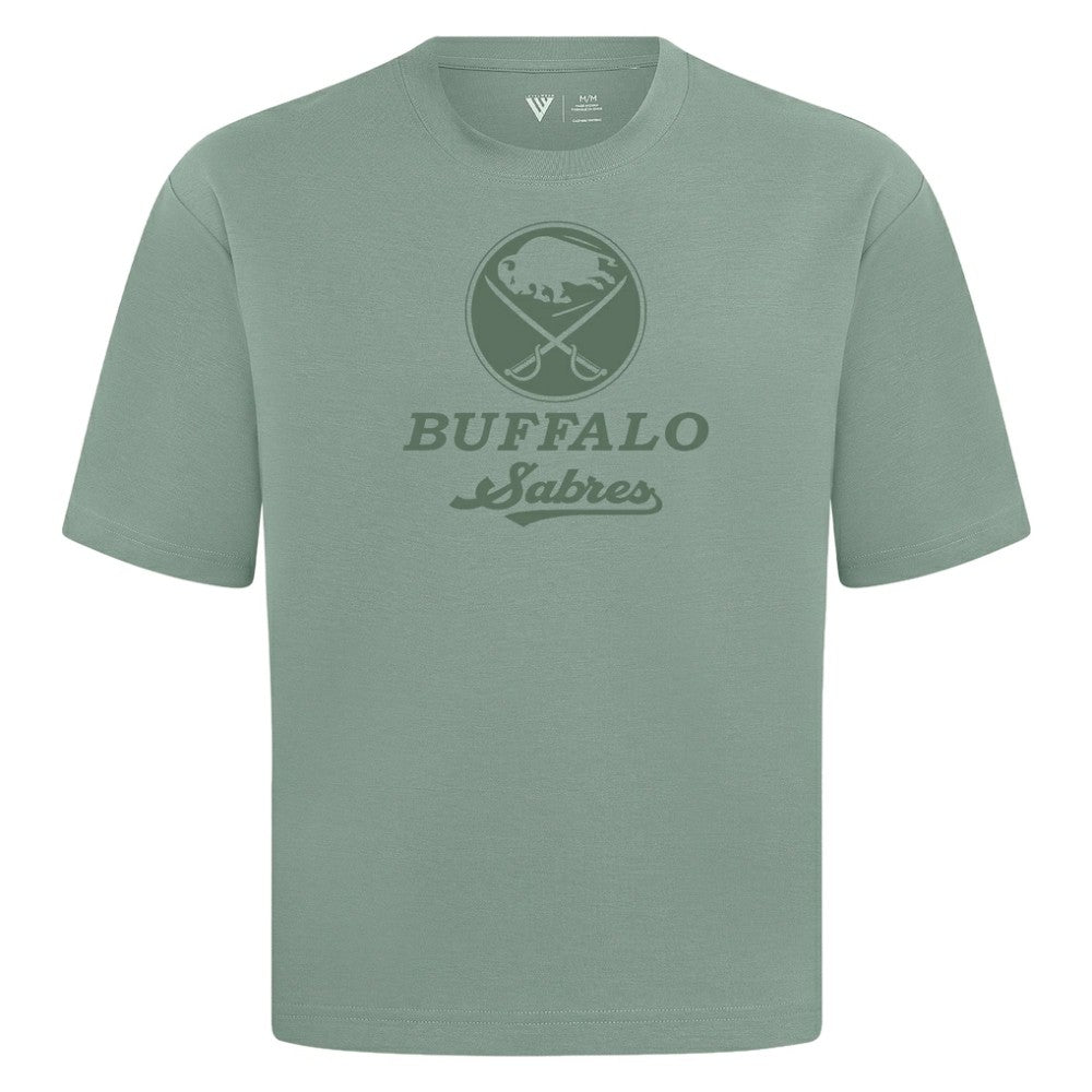 Buffalo Sabres Levelwear Shadow Surge Luxe Signature Knit T-Shirt Sale