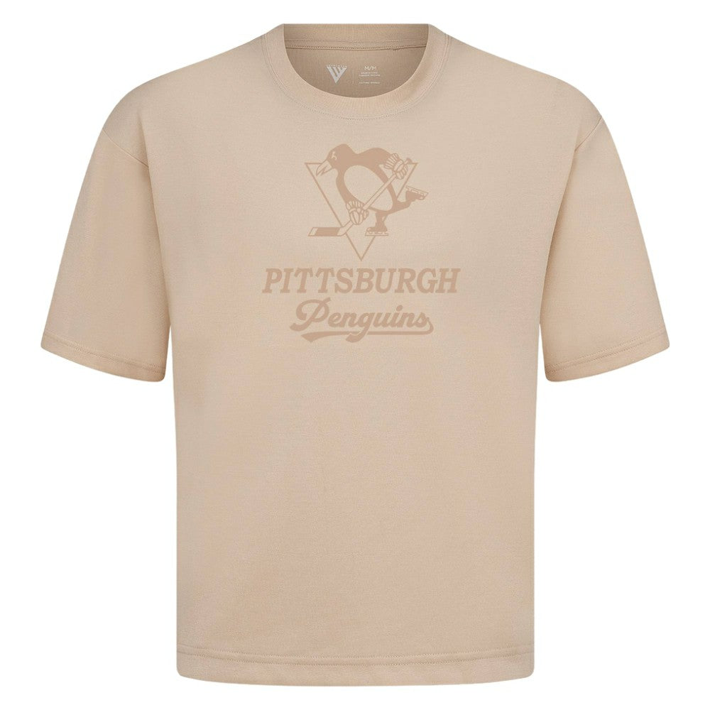 Pittsburgh Penguins Levelwear Shadow Surge Luxe Signature Knit T-Shirt On Sale