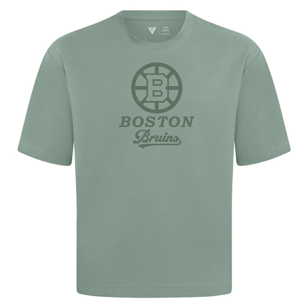 Boston Bruins Levelwear Shadow Surge Luxe Signature Knit T-Shirt Outlet
