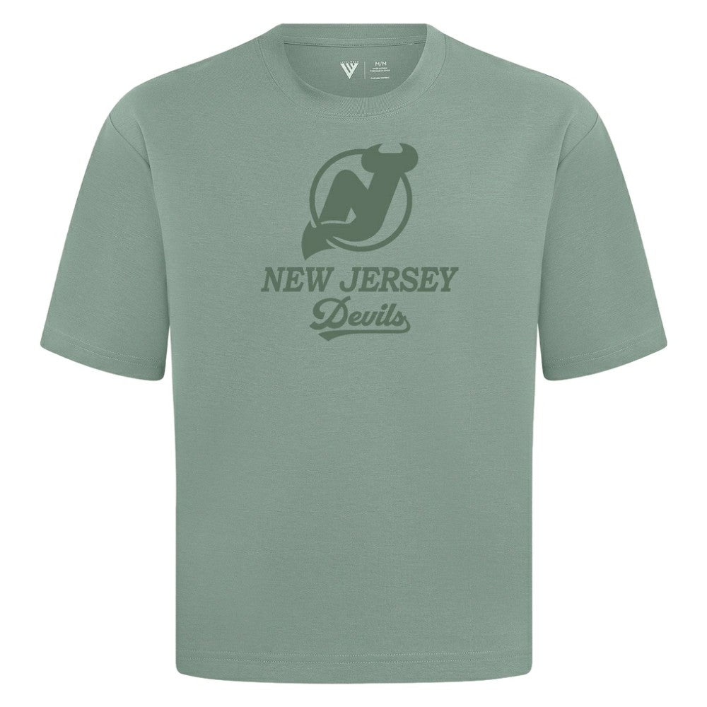 New Jersey Devils Levelwear Shadow Surge Luxe Signature Knit T-Shirt Online