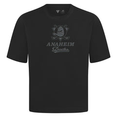 Anaheim Ducks Levelwear Shadow Surge Luxe Signature Knit T-Shirt For Sale