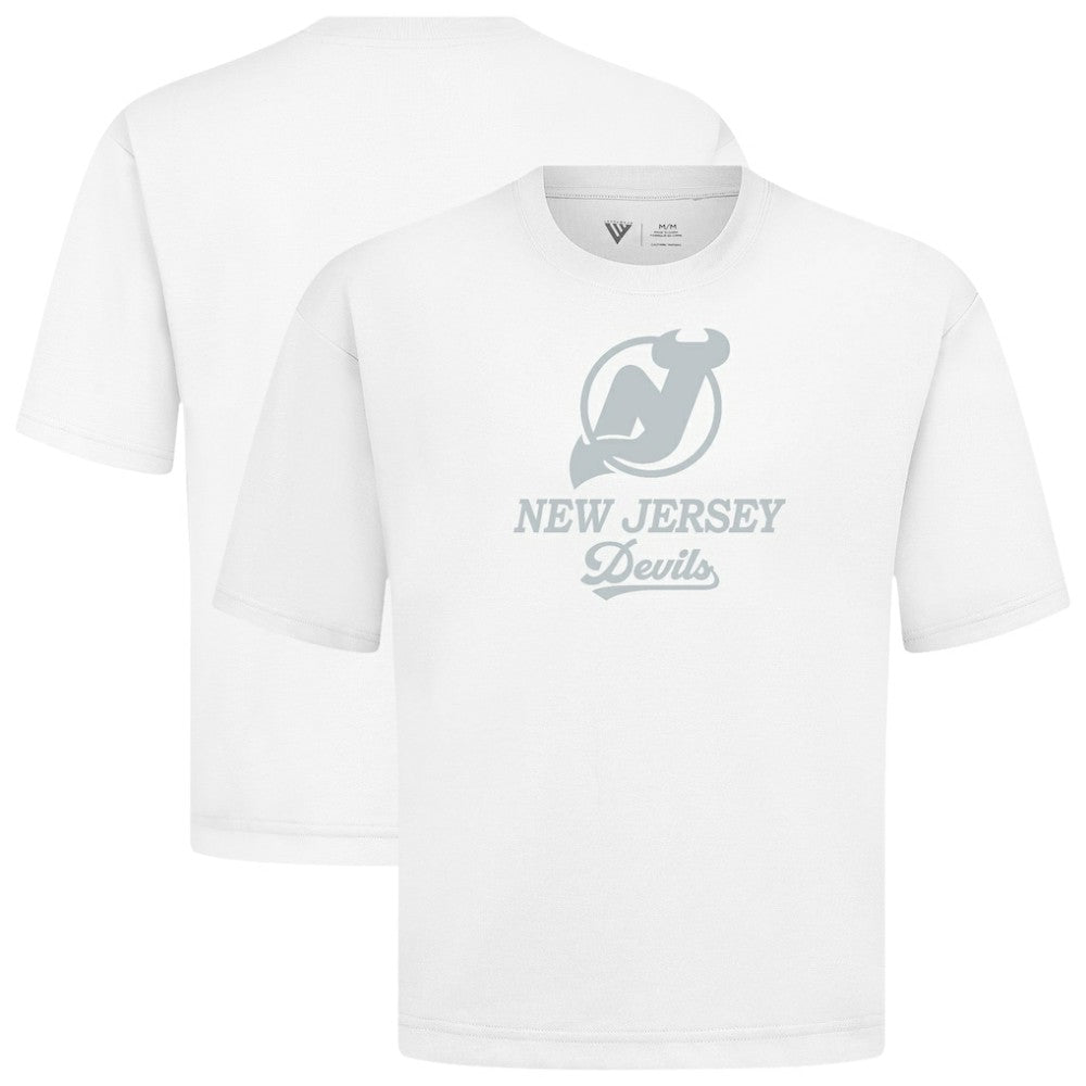 New Jersey Devils Levelwear Shadow Surge Luxe Signature Knit T-Shirt Sale
