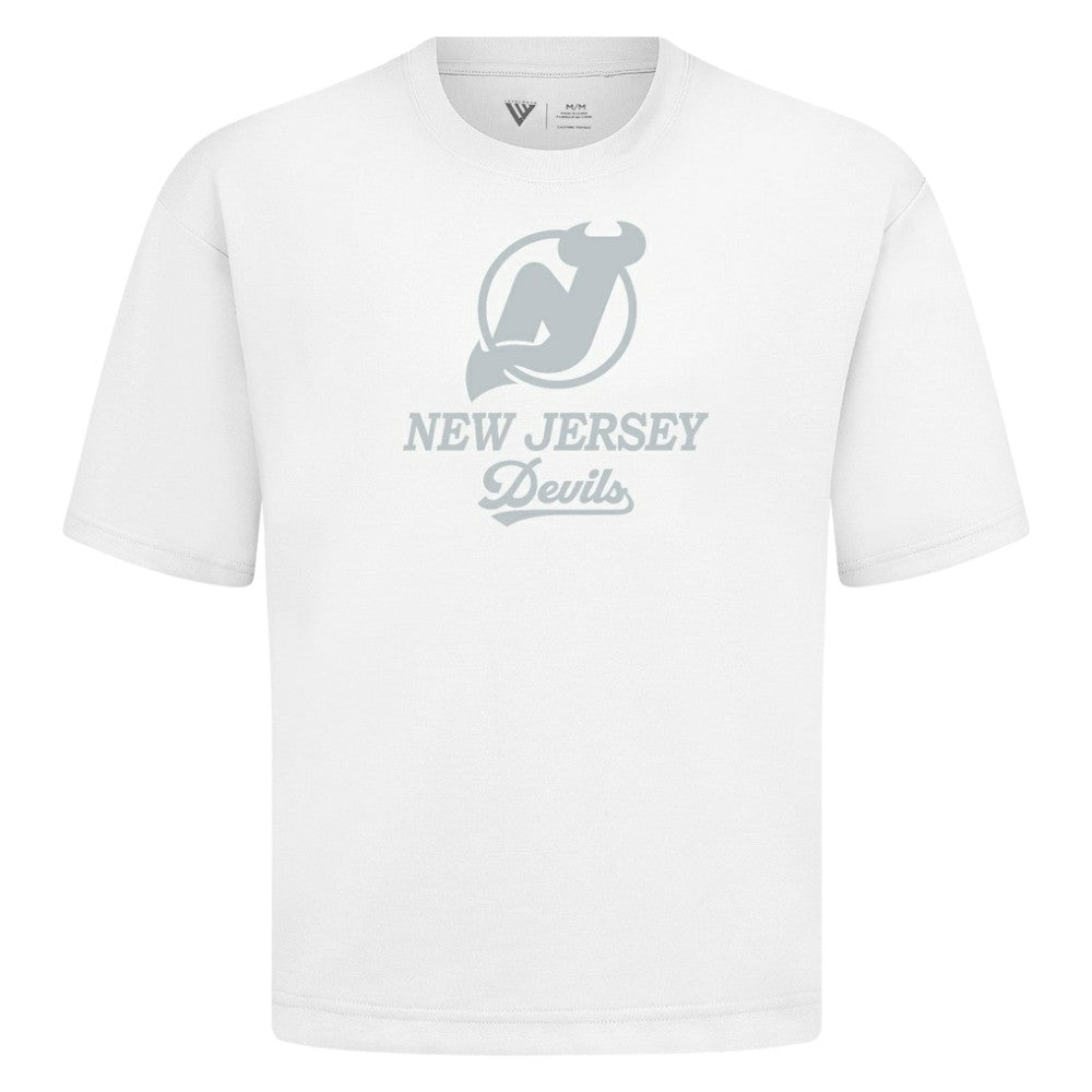 New Jersey Devils Levelwear Shadow Surge Luxe Signature Knit T-Shirt Sale
