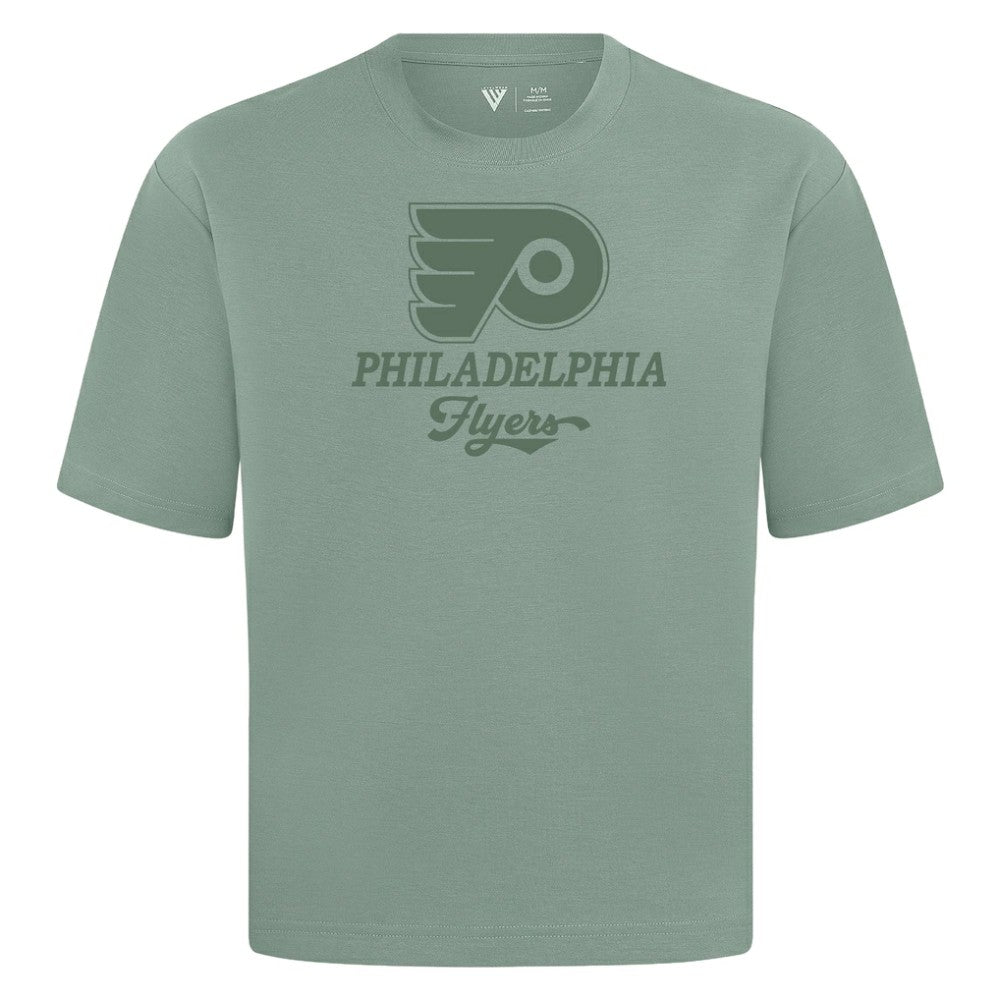 Philadelphia Flyers Levelwear Shadow Surge Luxe Signature Knit T-Shirt Sale