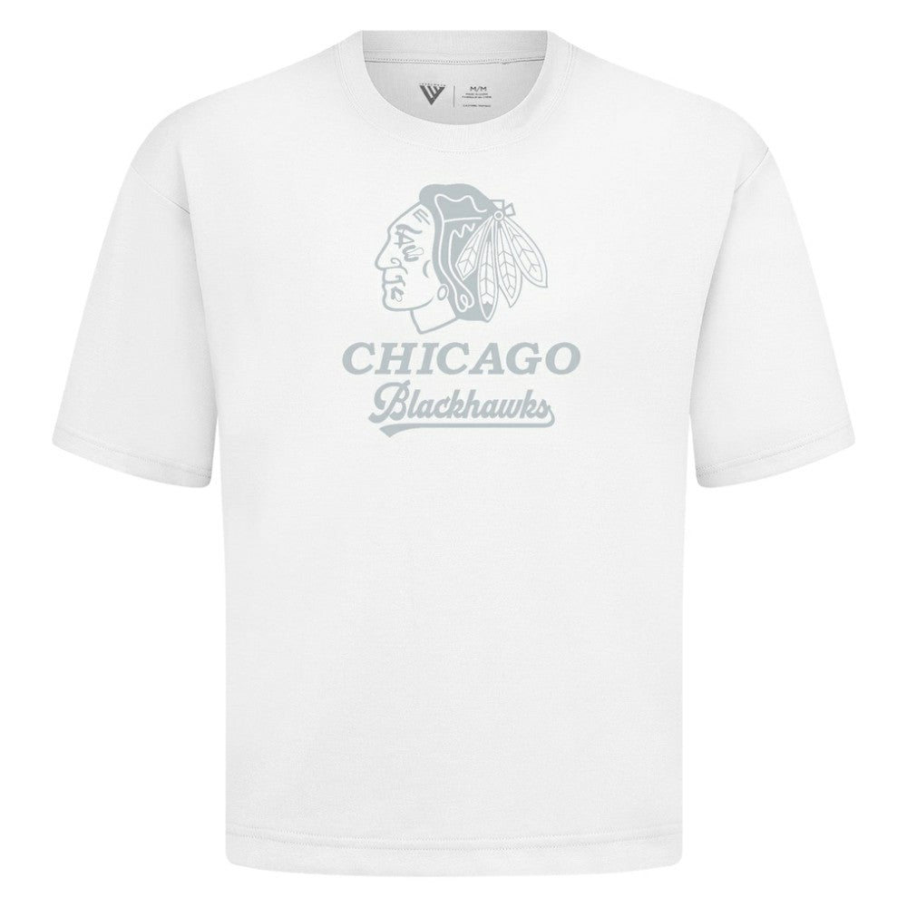 Chicago Blackhawks Levelwear Shadow Surge Luxe Signature Knit T-Shirt Outlet