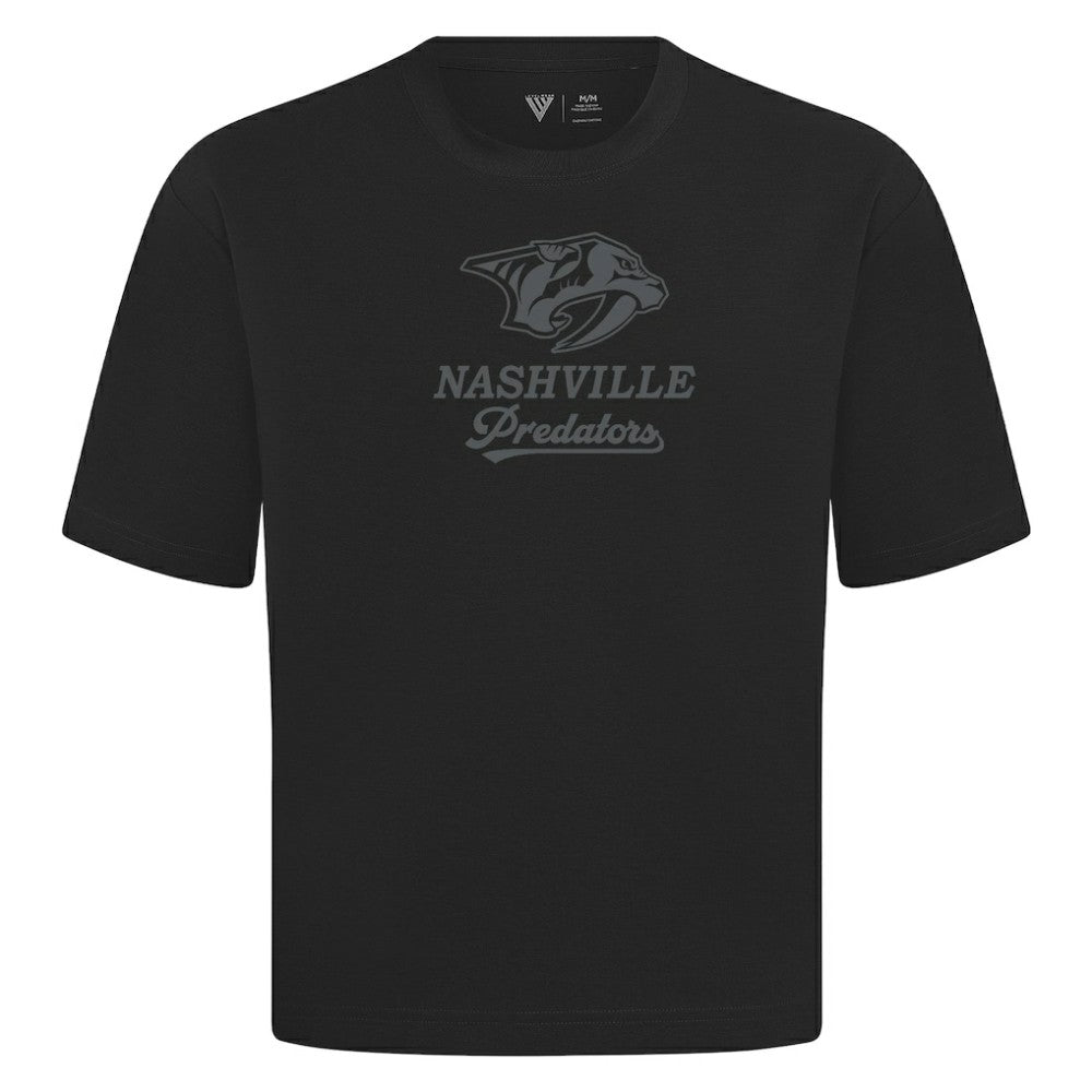 Nashville Predators Levelwear Shadow Surge Luxe Signature Knit T-Shirt Discount
